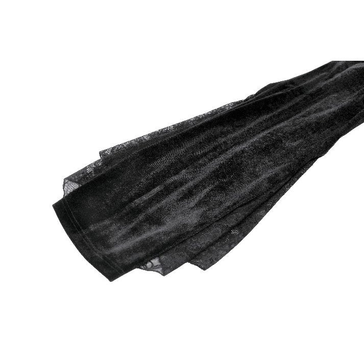 Dark in Love Erzebeth Velvet Lace Flare Trousers - DevilGothic DevilGothic