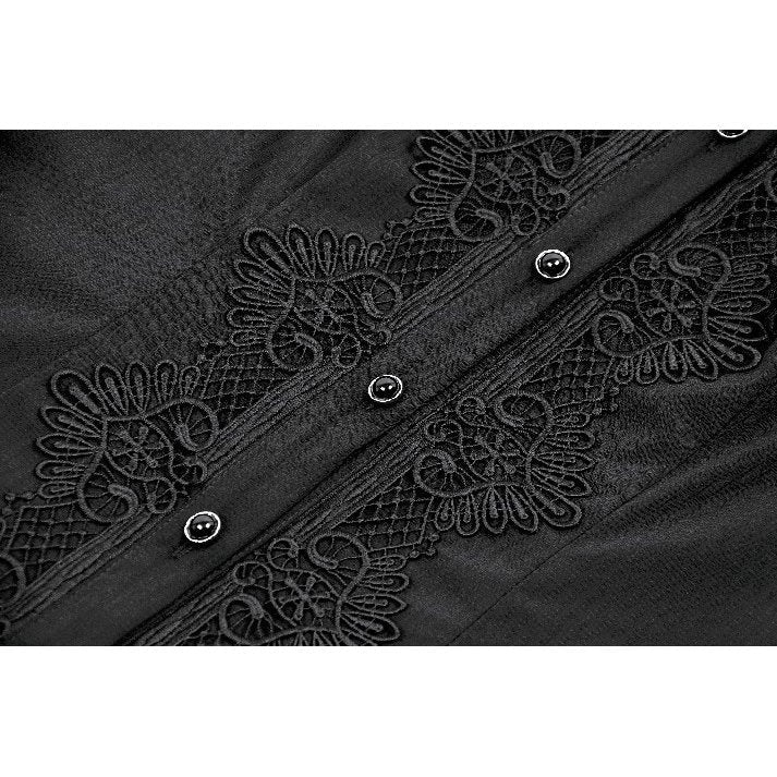 Dark in Love Desdemona Victorian Mini Dress - DevilGothic DevilGothic