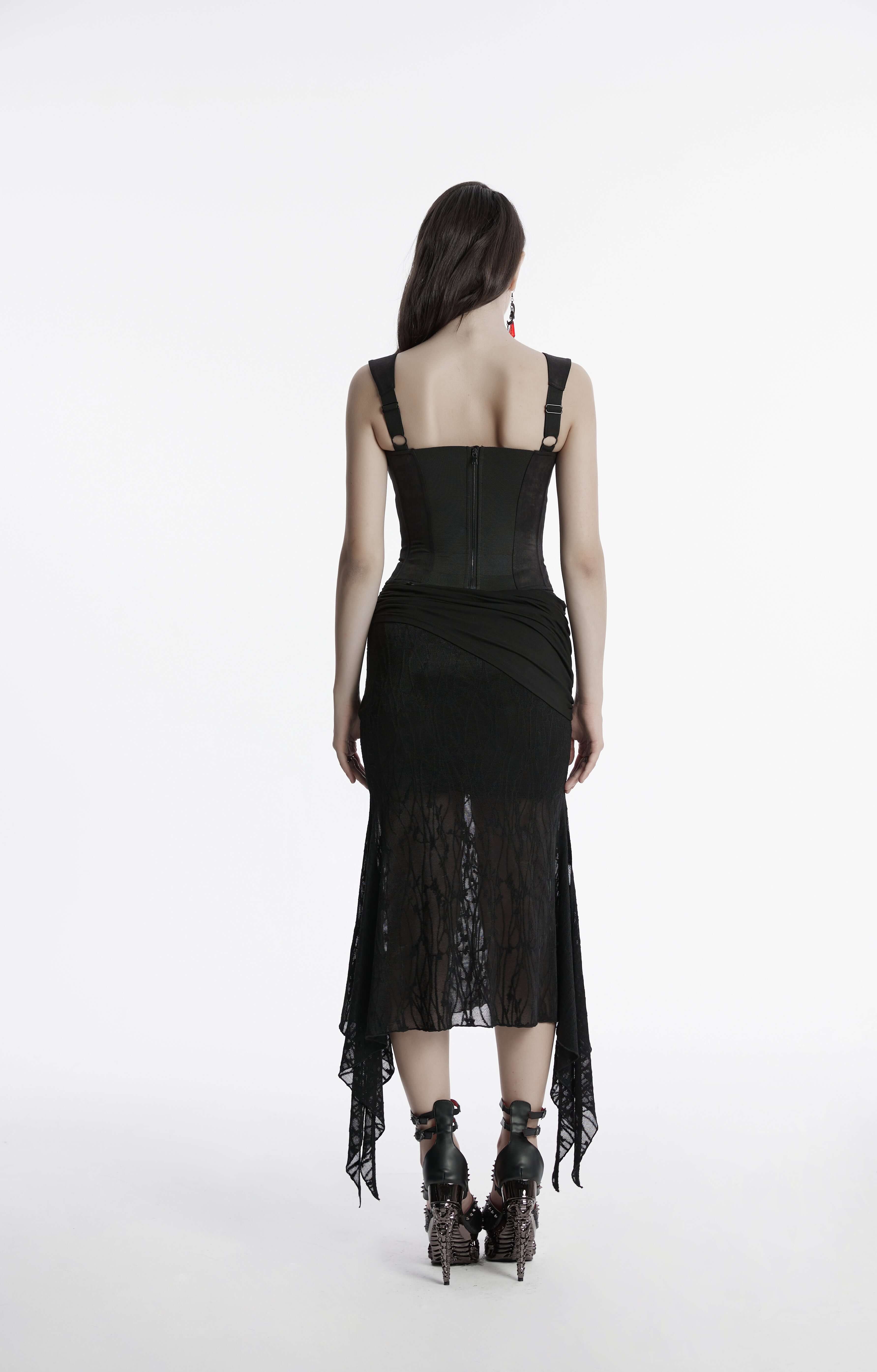 Punk Rave Arti Fishtail Skirt - DevilGothic DevilGothic