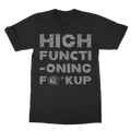 High Functioning Classic Heavy Cotton T-Shirt - DevilGothic DevilGothic