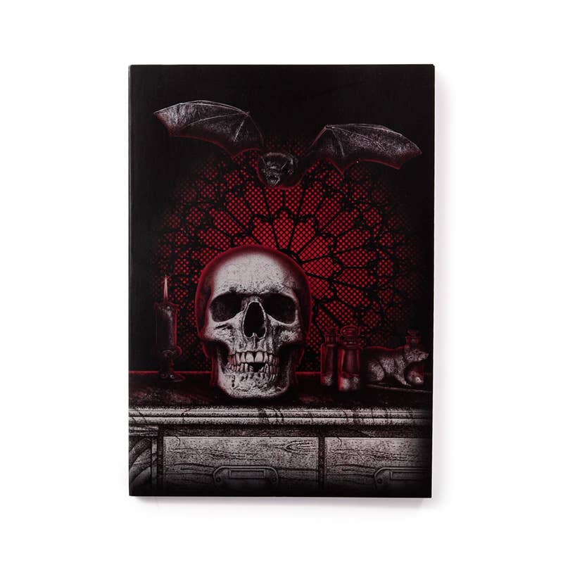 Gothic Gifts Gothica Recycled Paper Notepad - DevilGothic DevilGothic