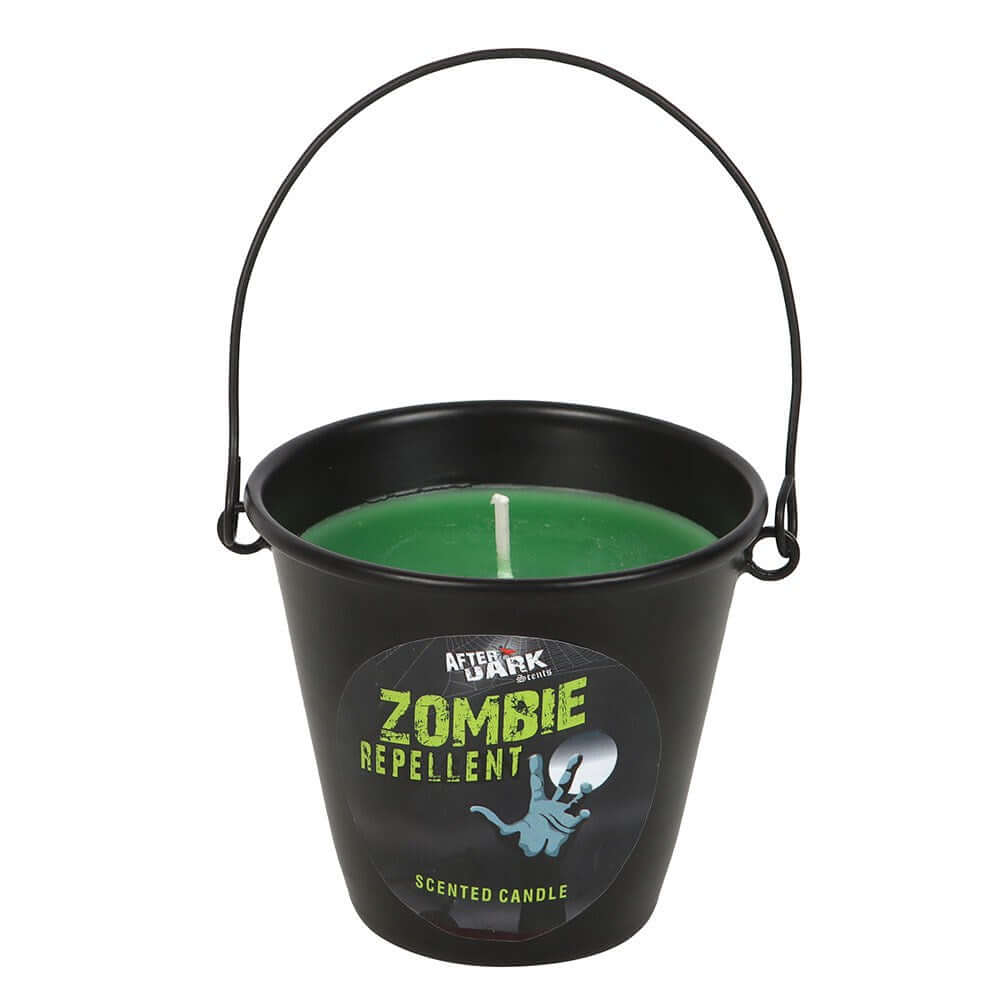 Gothic Gifts Zombie Repellent Candle Bucket - DevilGothic DevilGothic