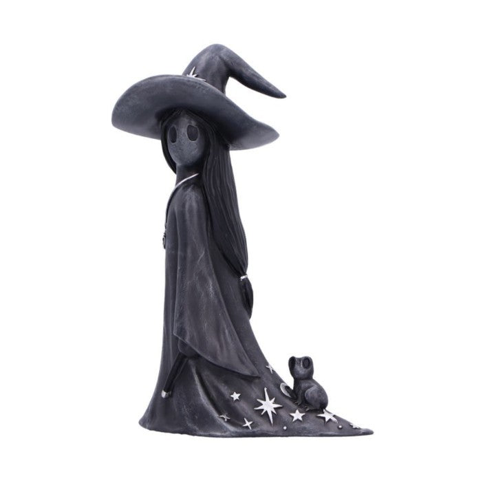 Nemesis Now Little Souls “Sparkle” Witch Figurine with Frog (11.5cm) - DevilGothic DevilGothic