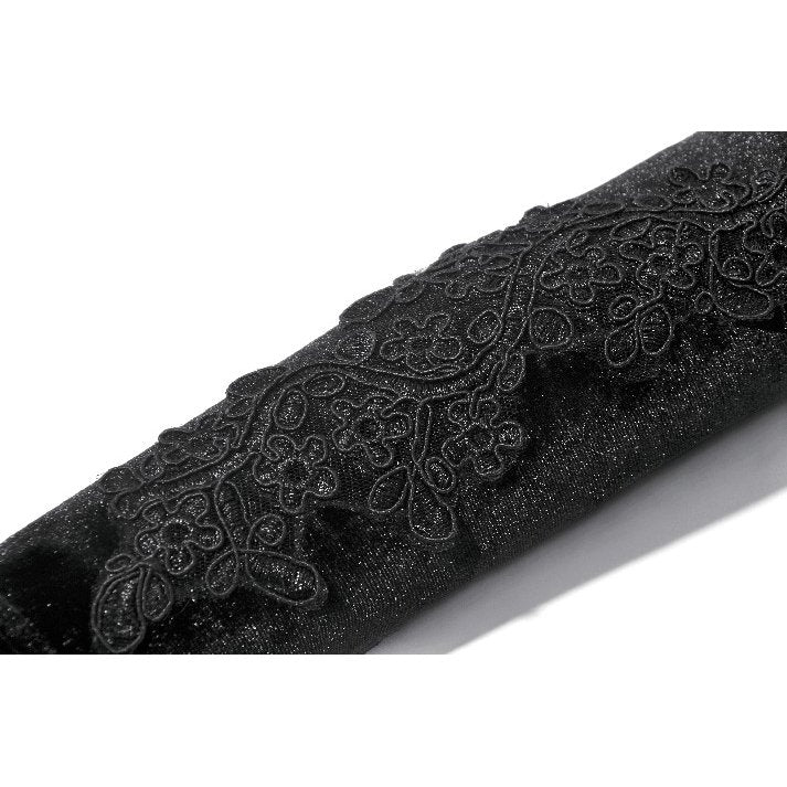 Dark in Love Lillian Victorian Lace Arm Warmers - DevilGothic DevilGothic