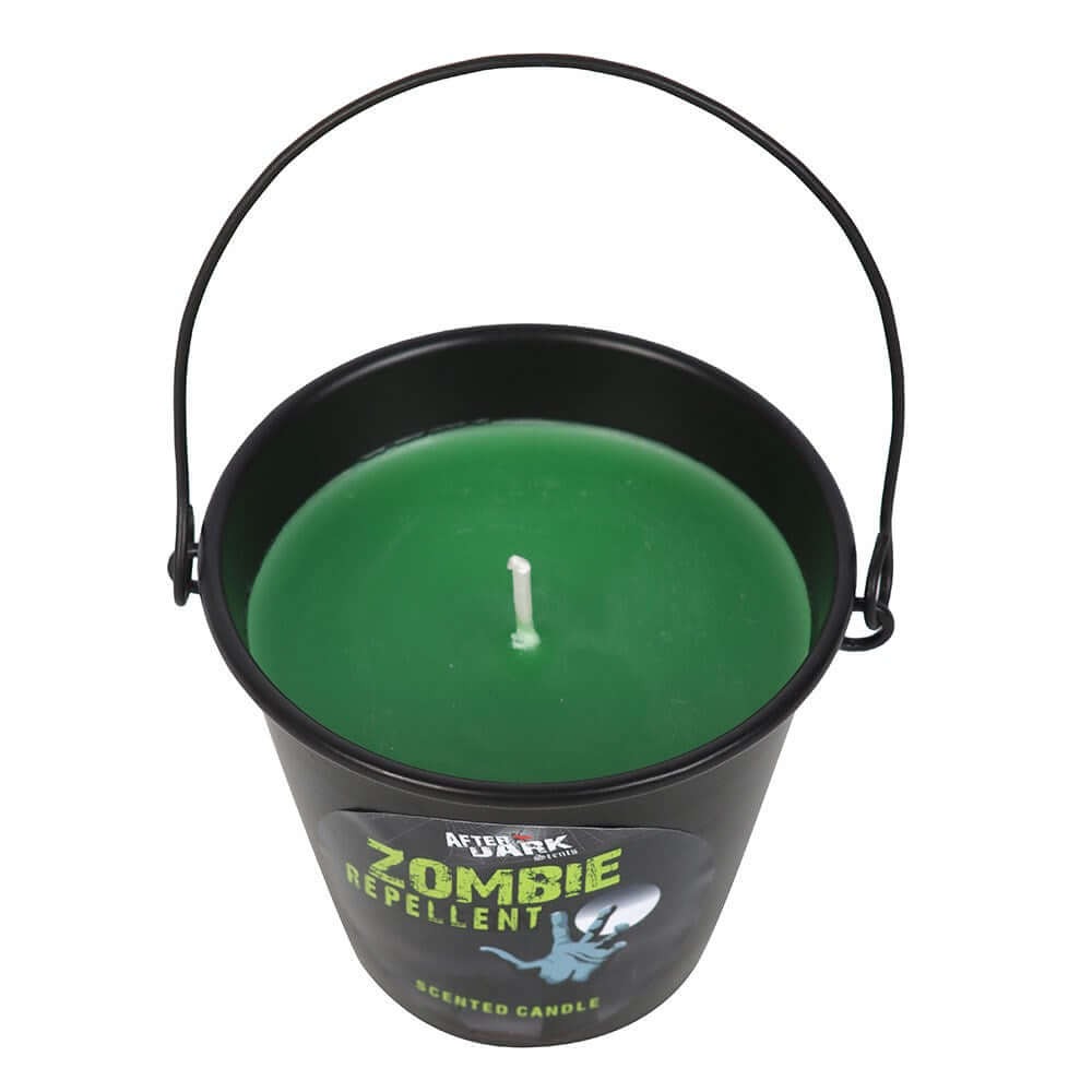 Gothic Gifts Zombie Repellent Candle Bucket - DevilGothic DevilGothic
