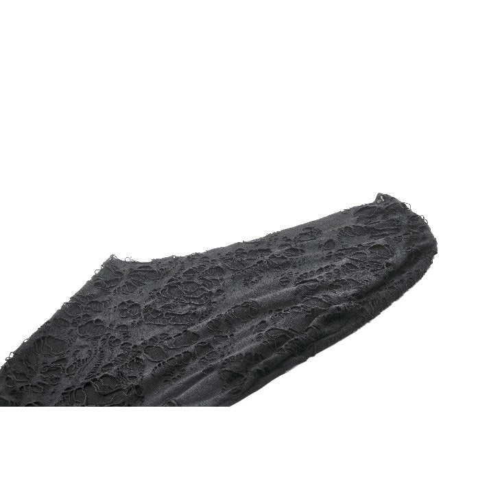 Dark in Love Nyx Distressed Shredded Hooded Poncho - DevilGothic DevilGothic