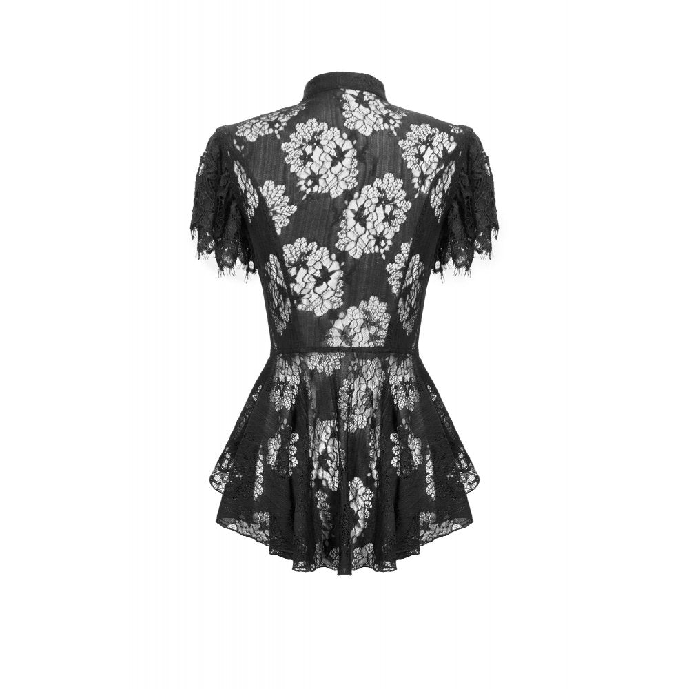 Dark in Love Ophelia Lace Corset Top - DevilGothic DevilGothic