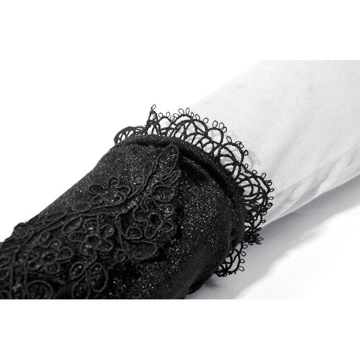 Dark in Love Lillian Victorian Lace Arm Warmers - DevilGothic DevilGothic