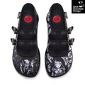 Chocolaticas® Death Stalks Gothic Mary Jane Flats - DevilGothic DevilGothic