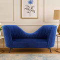 Midnight Velvet Chaise | Malena