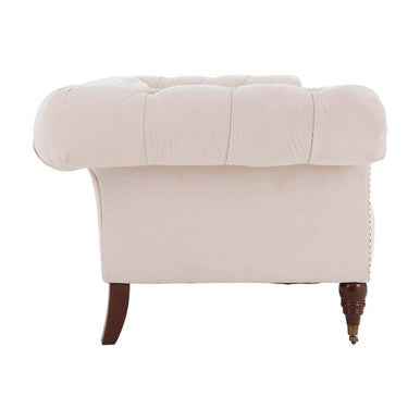 3 Seater Blossom Fabric Chesterfield Sofa | Suri