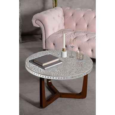3 Seater Blossom Fabric Chesterfield Sofa | Suri