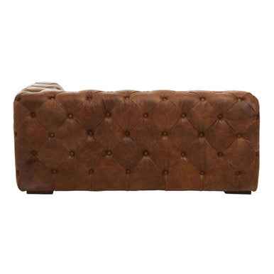 Brown Leather Right Arm Modern Chesterfield Modular Sofas | Hoxton