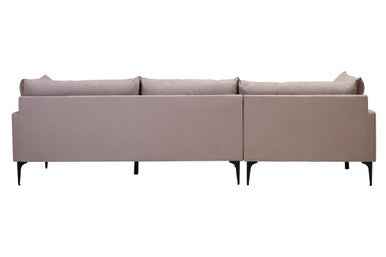 3 Seater Grey Left Chaise Sofa | Comfee