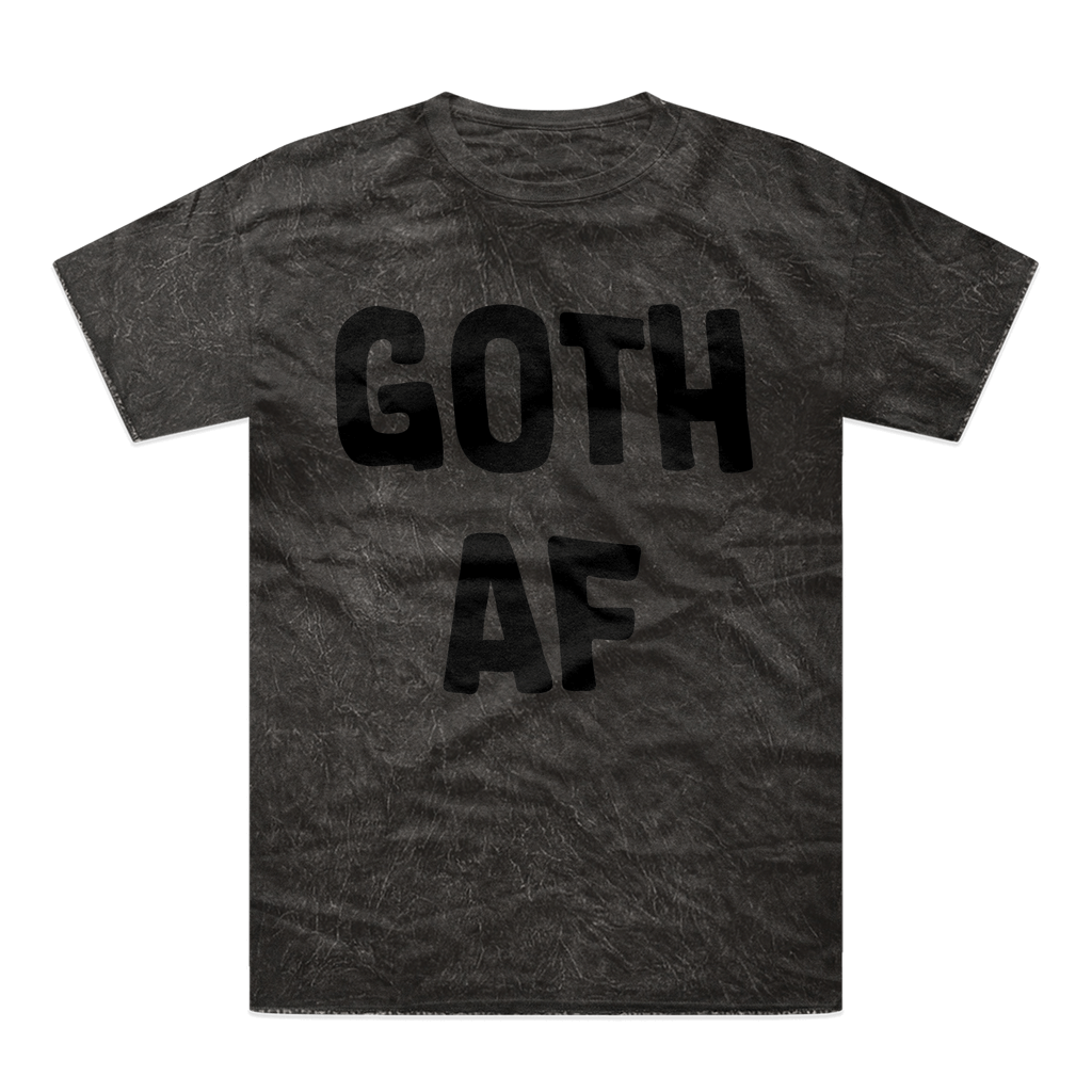 Goth AF Tie-Dye T-Shirt - DevilGothic DevilGothic
