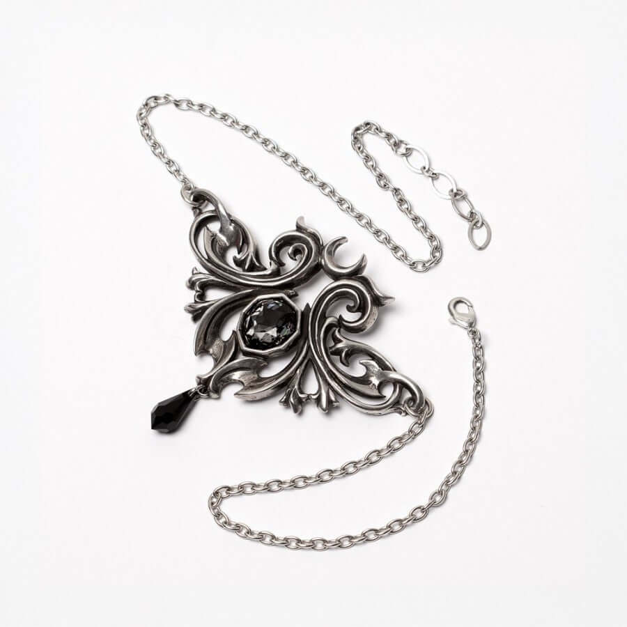 Alchemy Gothic Midnight Memorial Necklace - DevilGothic DevilGothic
