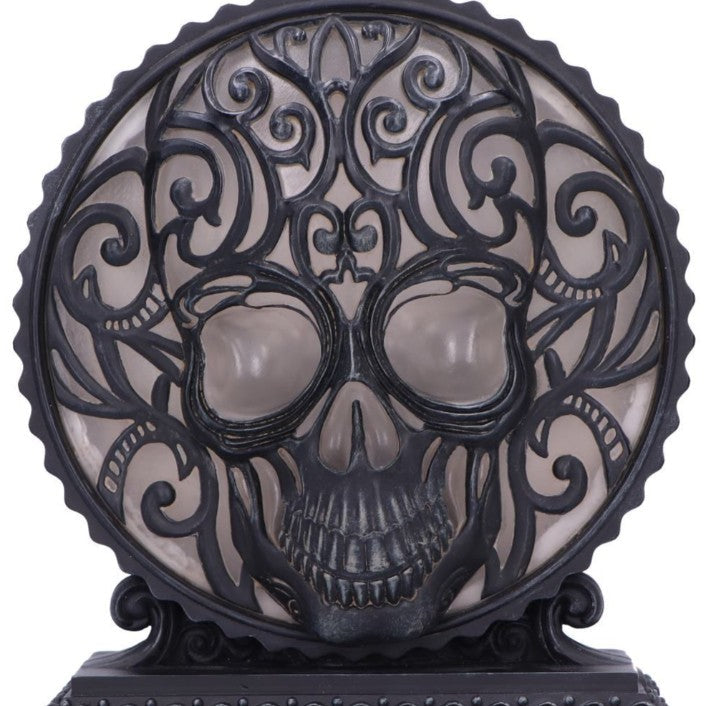 Nemesis Now Death’s Embrace Gothic Skull Lamp (20.2cm) - DevilGothic DevilGothic