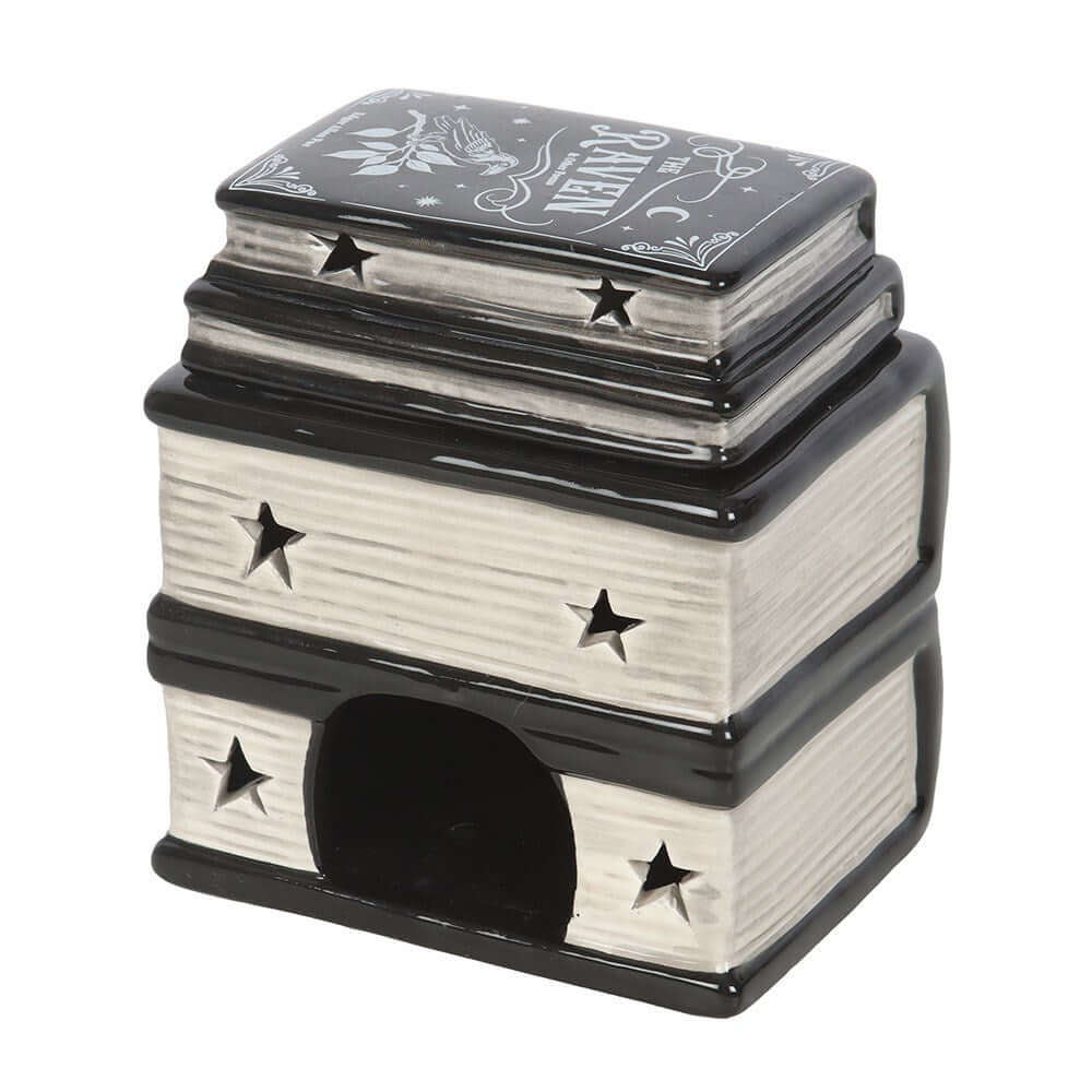 Gothic Gifts Book of Spells Oil Burner and Wax Warmer - DevilGothic DevilGothic