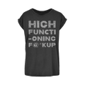 High Functioning Women's Extended Shoulder T-Shirt XS-5XL - DevilGothic DevilGothic
