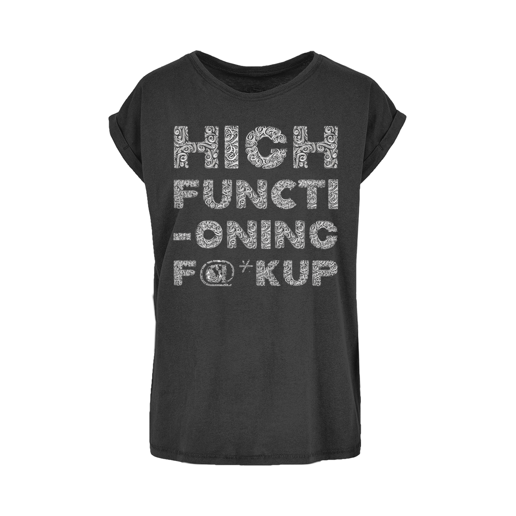 High Functioning Women's Extended Shoulder T-Shirt XS-5XL - DevilGothic DevilGothic