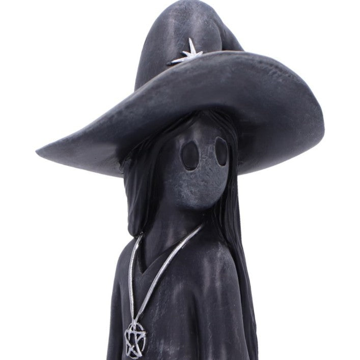 Nemesis Now Little Souls “Sparkle” Witch Figurine with Frog (11.5cm) - DevilGothic DevilGothic