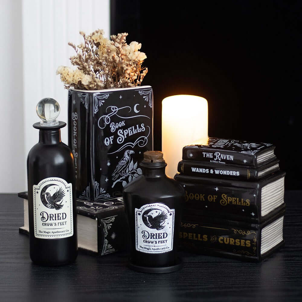 Gothic Gifts Book of Spells Oil Burner and Wax Warmer - DevilGothic DevilGothic