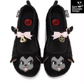 Chocolaticas® I Am The Black Sheep – Gothic Plush Mary Jane Flats - DevilGothic DevilGothic