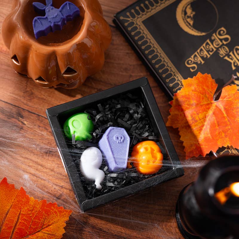 Gothic Gifts Spooky Set of 5 Shaped Wax Melts - DevilGothic DevilGothic