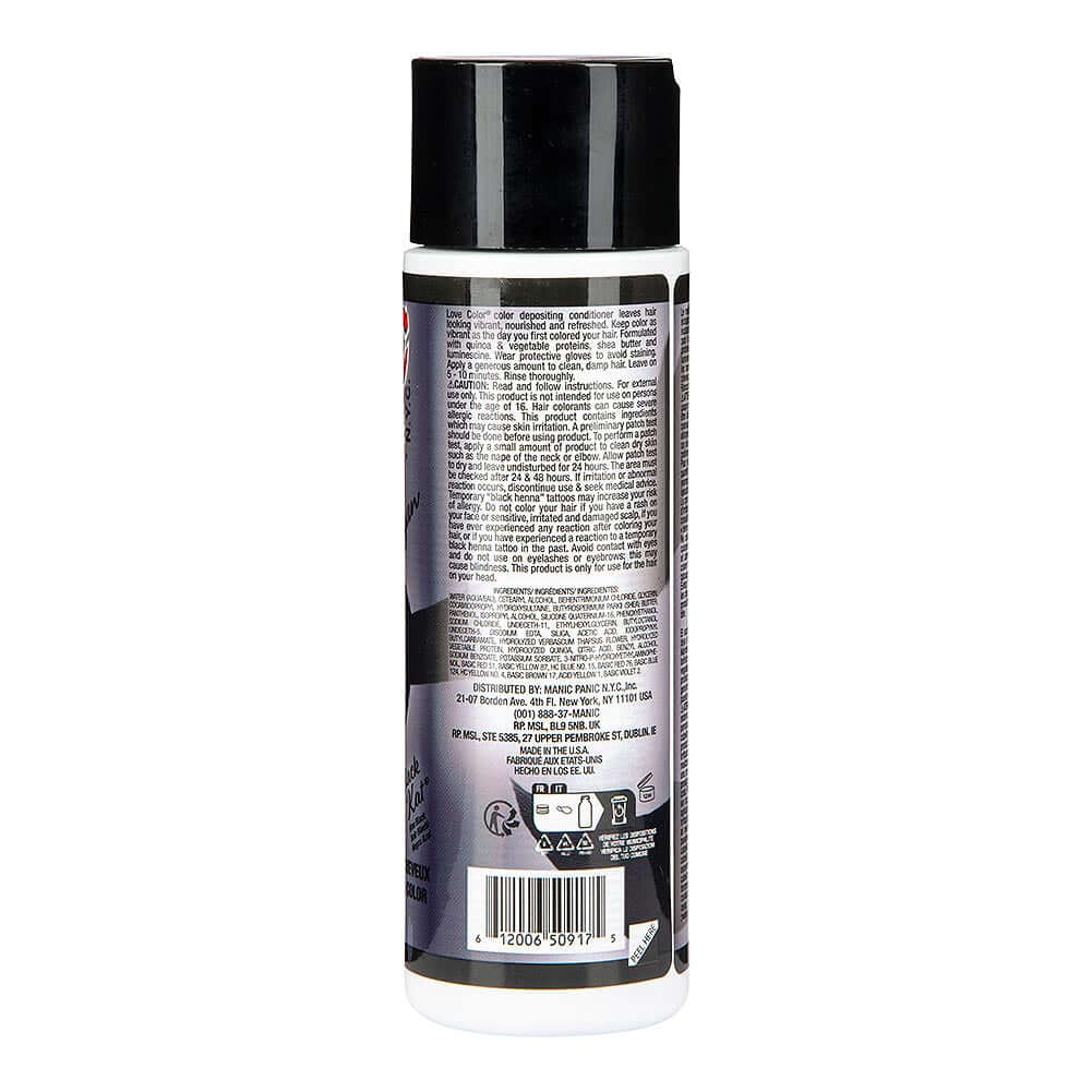 Manic Panic Colour Depositing Black Kat Love Colour Conditioner - DevilGothic DevilGothic