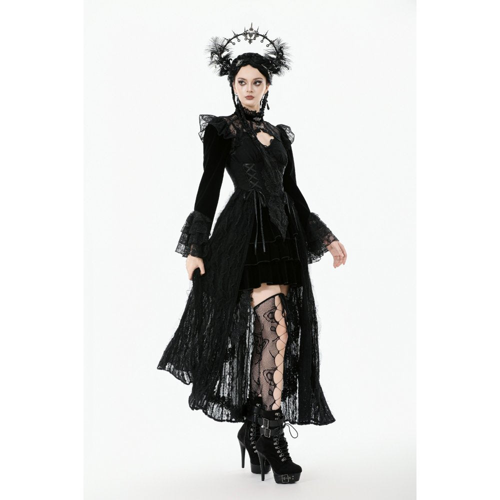 Dark in Love Erzebeth Lace Gothic Bolero Shrug - DevilGothic DevilGothic