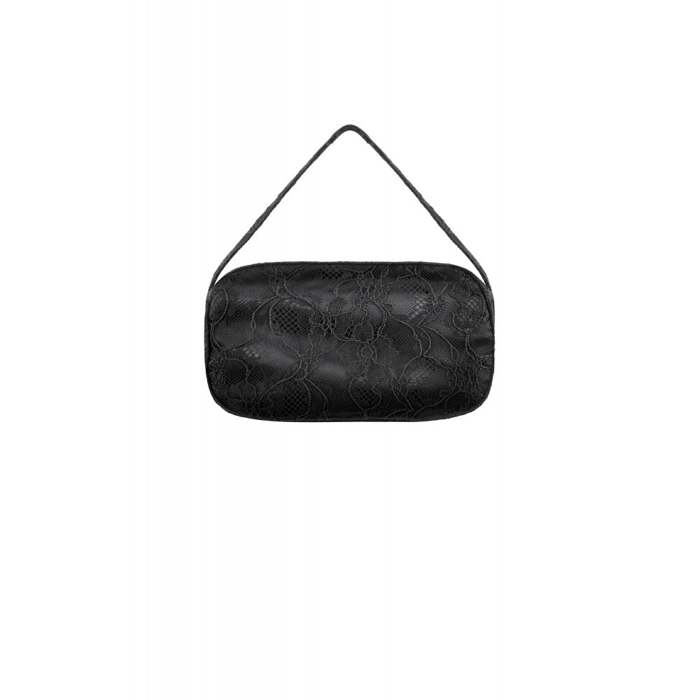 Dark In Love Victoria Black Lace Bow Mini Handbag - DevilGothic DevilGothic