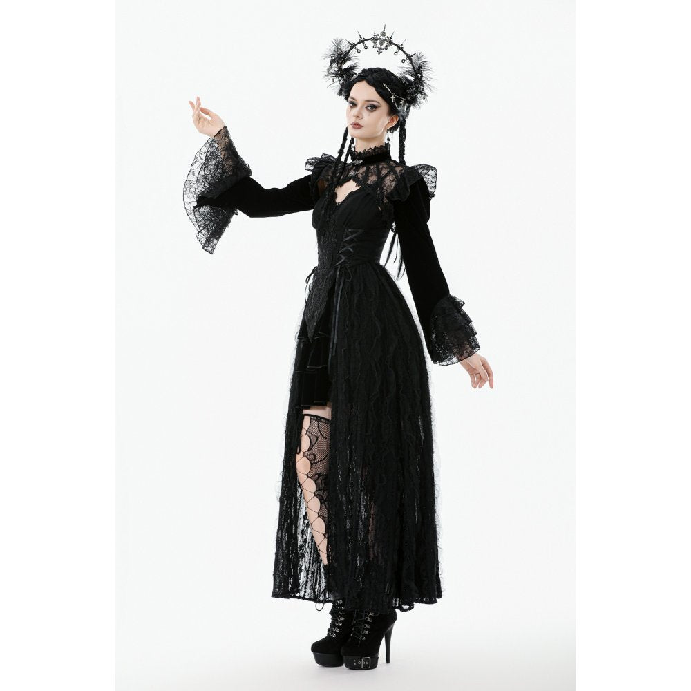 Dark in Love Erzebeth Lace Gothic Bolero Shrug - DevilGothic DevilGothic