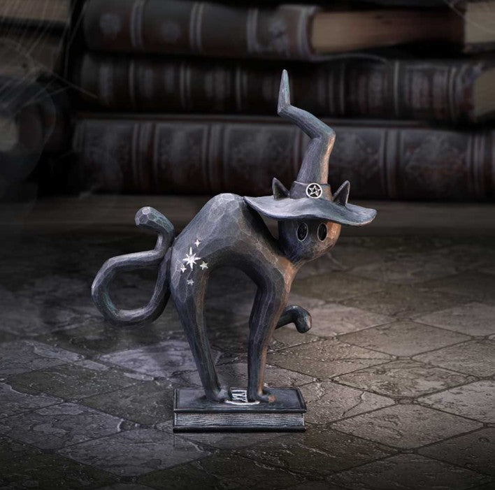 Nemesis Now Hex Spell Cat Figurine (15.2cm) - DevilGothic DevilGothic