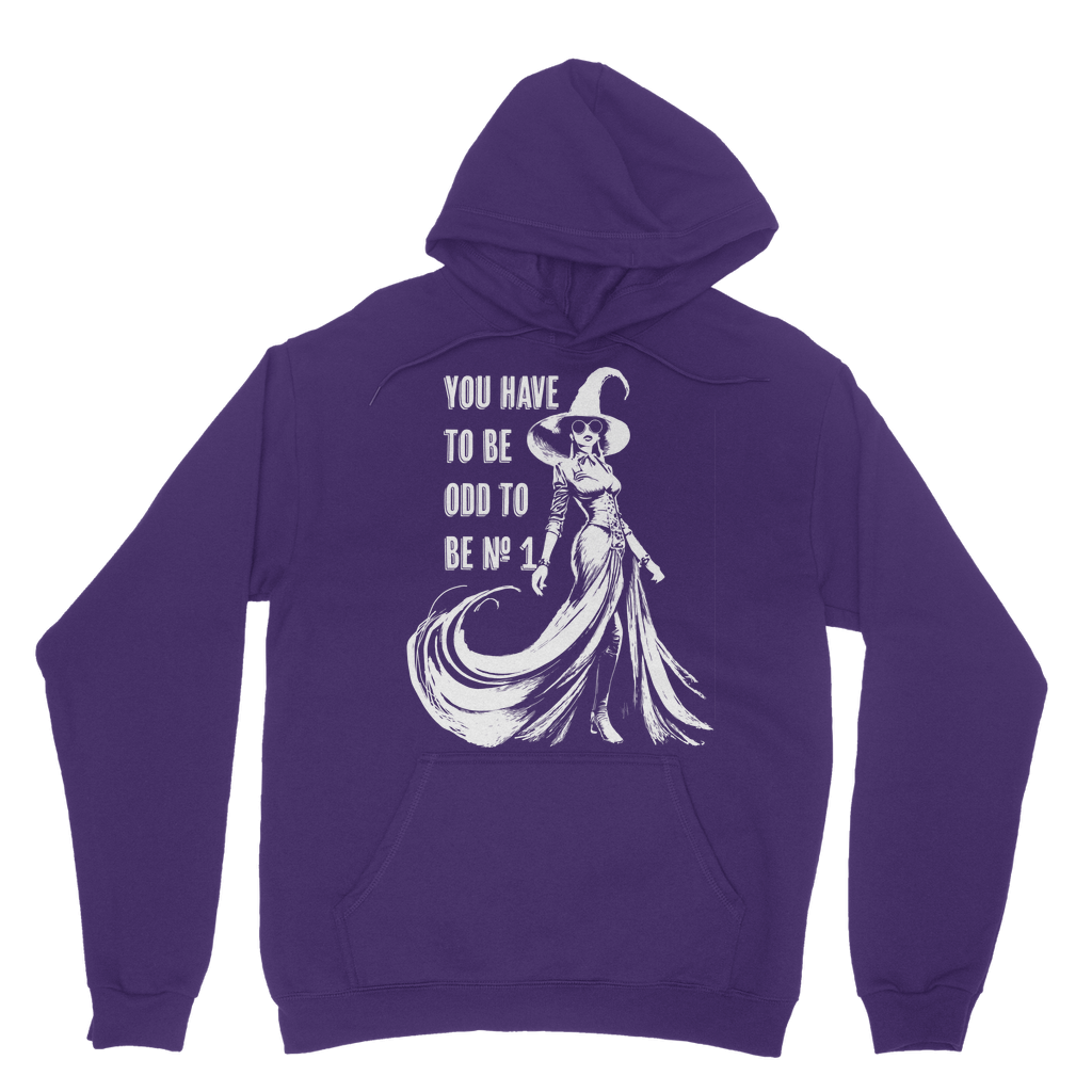 You Have to be Odd to be No. 1 Classic Hoodie - DevilGothic DevilGothic