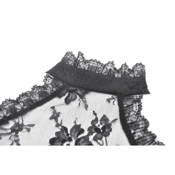 Dark in Love Thalassa Floral Lace Draped Arm Sleeves - DevilGothic DevilGothic