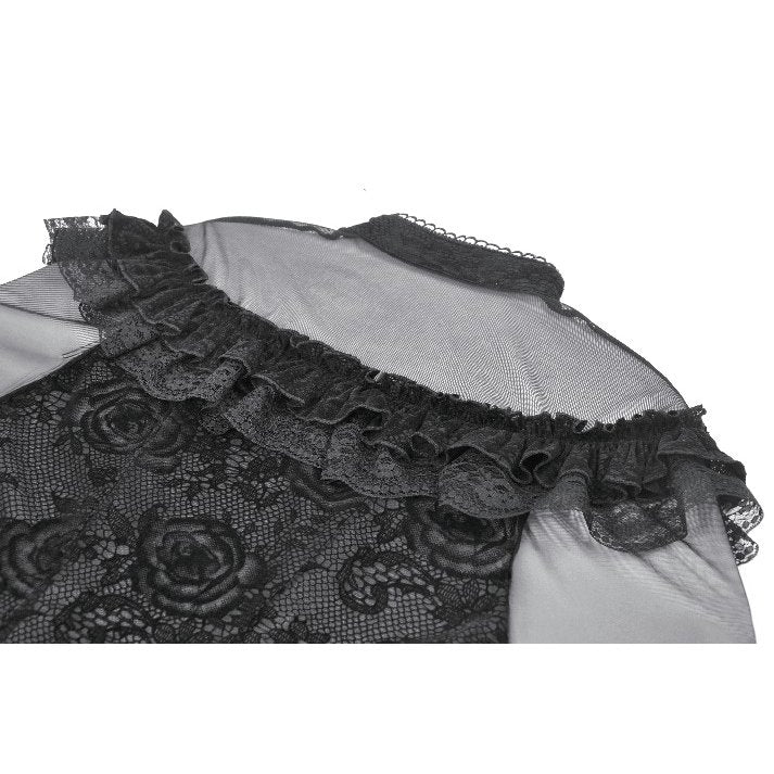 Dark in Love Seraphina Gothic Blouse - DevilGothic DevilGothic