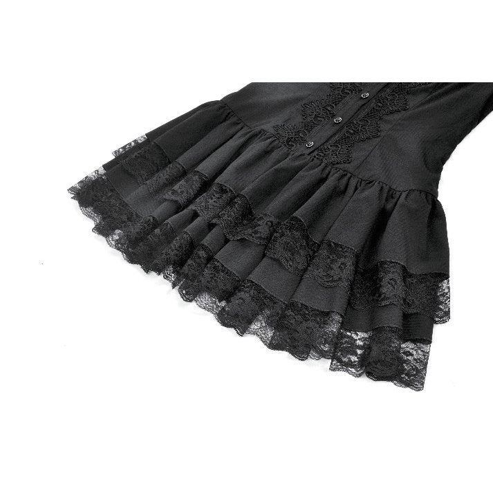 Dark in Love Desdemona Victorian Mini Dress - DevilGothic DevilGothic