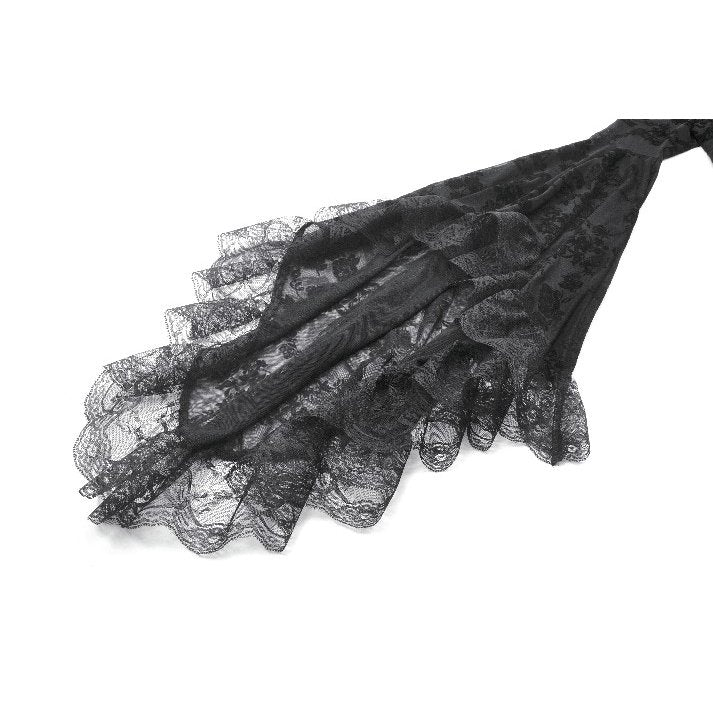 Dark In Love Minerva Bell Sleeve Lace Dress - DevilGothic DevilGothic