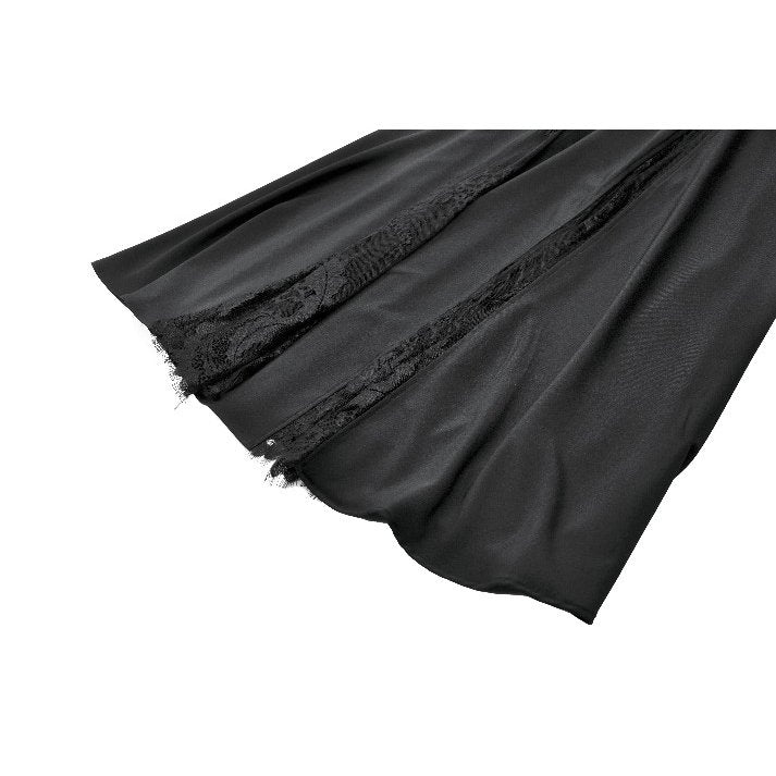 Dark in Love Elegant Gothic Long Skirt