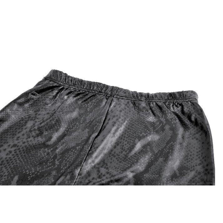 Dark in Love Serpentine Mesh Panel Leggings - DevilGothic DevilGothic