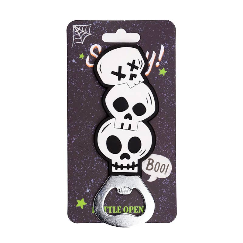 Gothic Gifts Spooky Skulls PVC Bottle Opener - DevilGothic DevilGothic