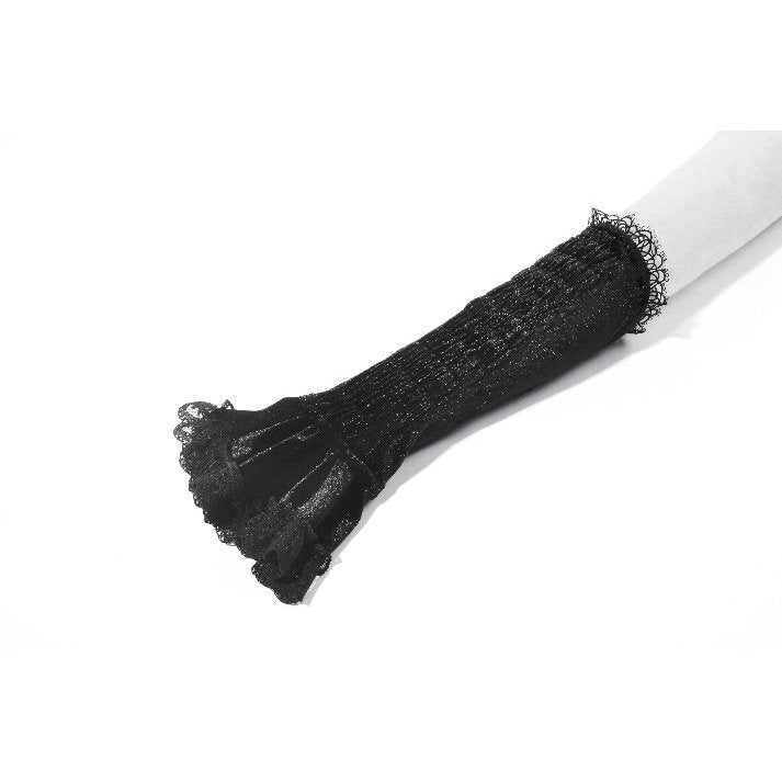 Dark in Love Lillian Victorian Lace Arm Warmers - DevilGothic DevilGothic