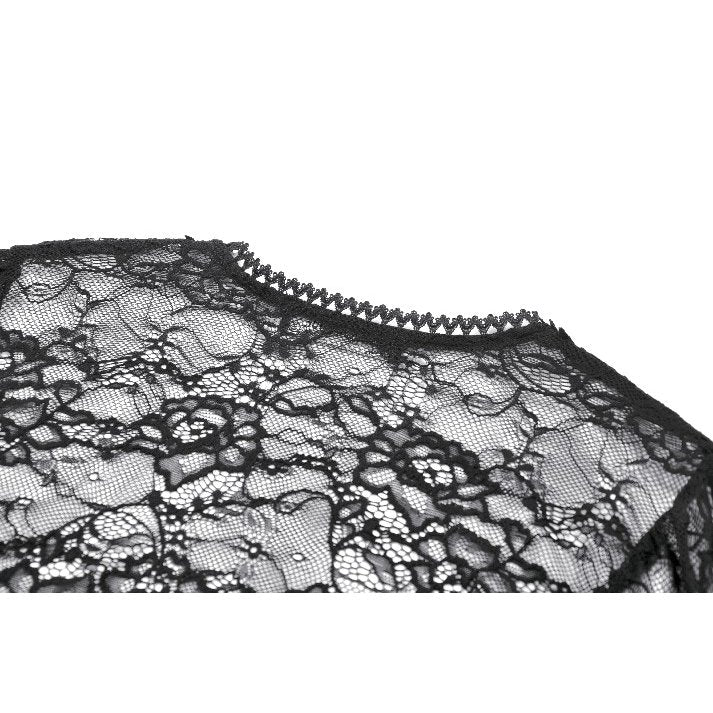Dark In Love Lilith 3D Lace Bell Sleeve Cape - DevilGothic DevilGothic
