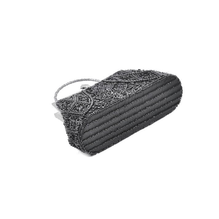 Dark In Love Celestine Vintage Beaded Gilded Evening Bag - DevilGothic DevilGothic