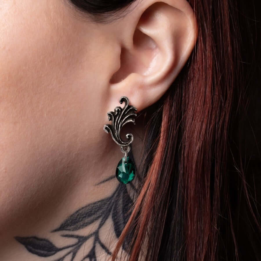Alchemy Gothic Churchyard Earrings - DevilGothic DevilGothic