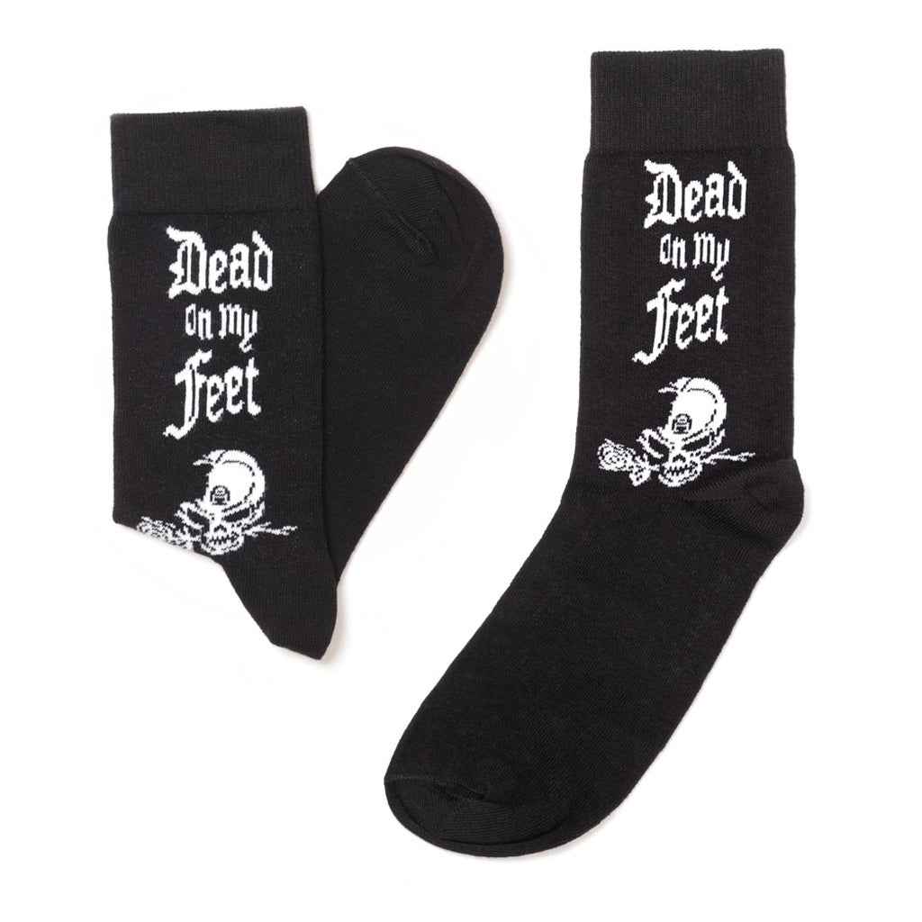 Alchemy Gothic Dead On My Feet Socks