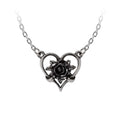 Alchemy Gothic Heart of Blackness Necklace - DevilGothic DevilGothic