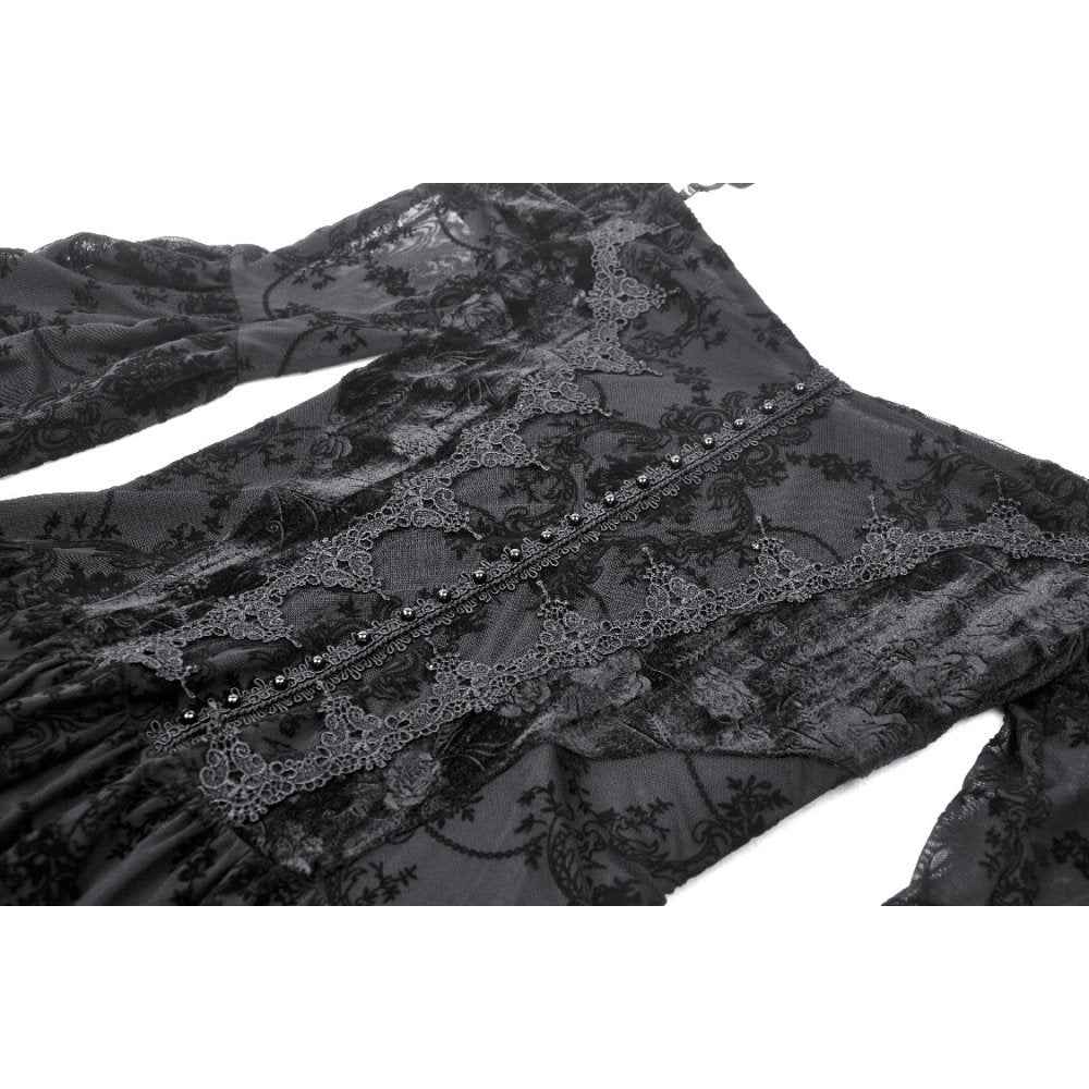 Dark In Love Alora Lace Off Shoulder Dress﻿