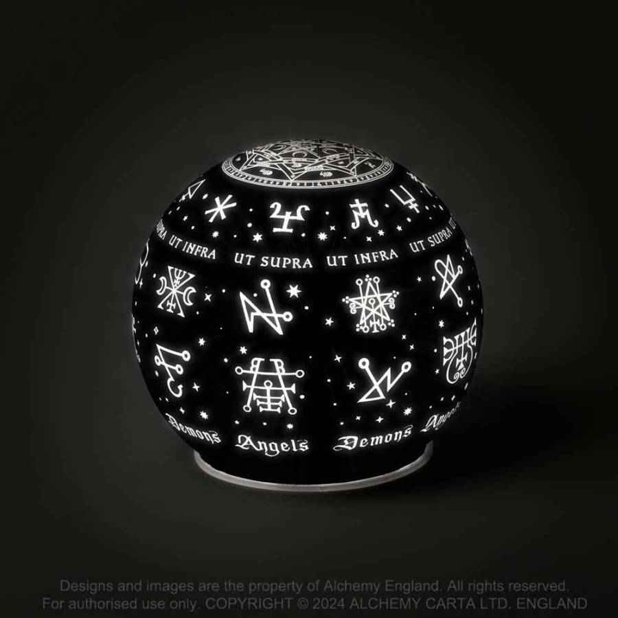 Alchemy Angels & Demons Globe LED Light