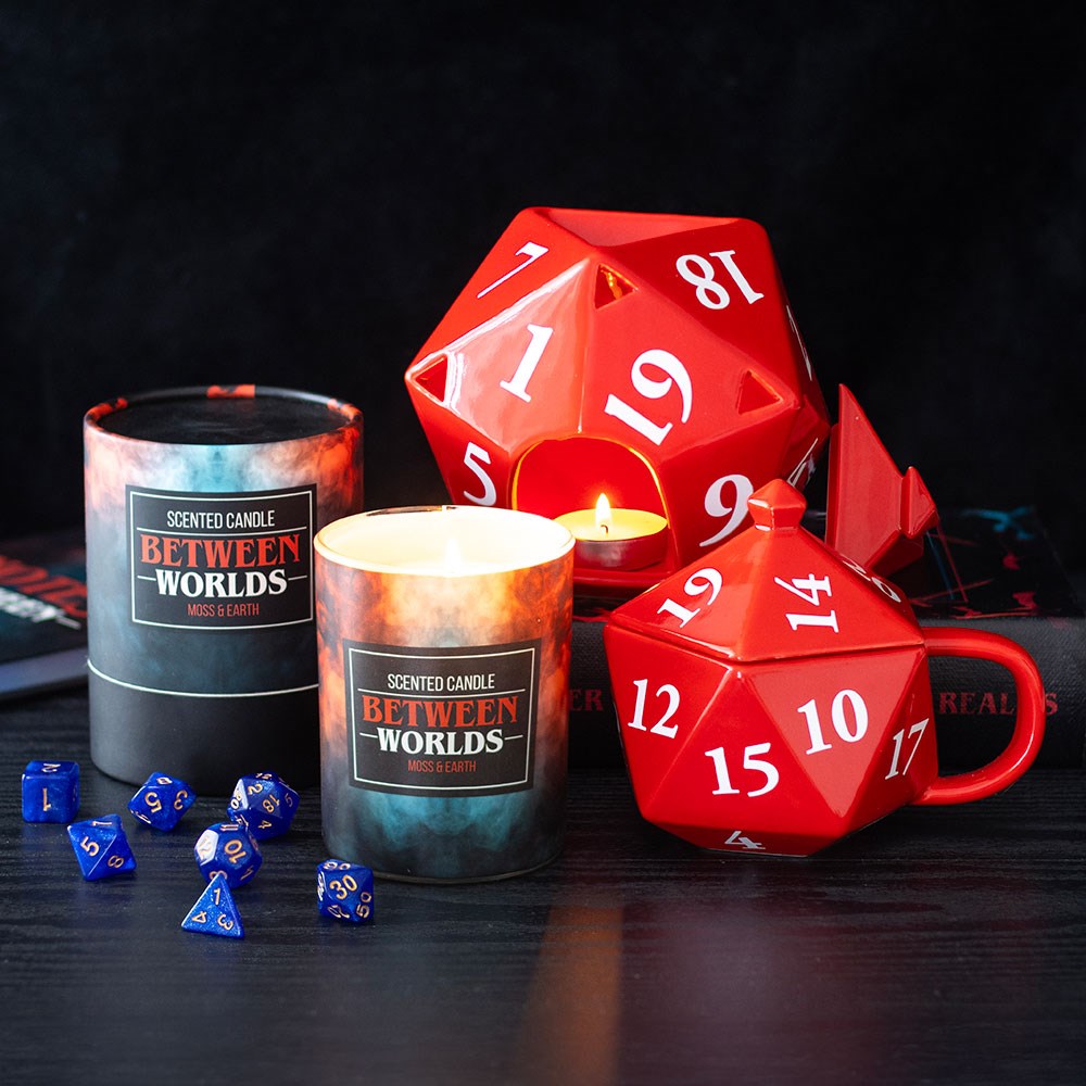 Gothic Gifts Between Worlds Moss & Earth Scented Candle - DevilGothic DevilGothic